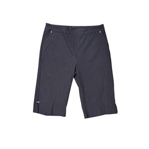 Tribal Summer Essentials Bermuda Shorts Navy Blue Flatten It Tummy Control 8 NWT